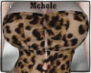 𝖒. Leopard Corset Top
