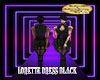 lorette dress black