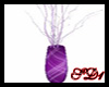SD Vase & Twigs Purple