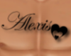 *Custom*Alexis Chest Tat