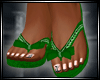 *TJ*Summer Green Sandals