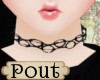 FOX emo henna choker