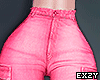 Flared Pink Pants