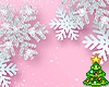 ! Pink Xmas Background