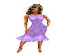 Lavender 50s Dress