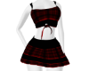 Sexy Red Plaid Outfit