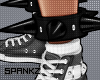 !!S Ankle Spike Black