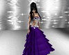 purple w wedd dress