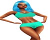 NEVI CROP TOP TEAL