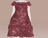 lace flower gown rose