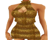 (LMG)Short Gold Dress