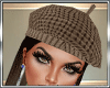 Brown Knit Hat + Hair