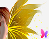 Golden fairy wings