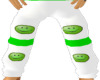 Green Smiley Pants