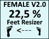 Feet Scaler 22,5% V2.0