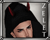|LZ|Devil Hoodie Grey M