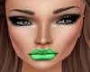 Glam LipGloss Green Fluo