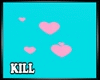 Floating Pink Hearts
