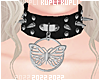 $K Butterfly Choker Goth