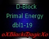 D-Block Primal Energy