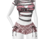 "N" set pink y2k