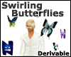(N) Swirling Butterflies
