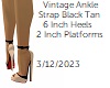 [BB] Vintage Ankle Strap