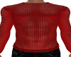 Fishnet Top-Cherry Red