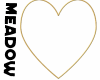 (M) Gold Heart 1