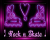 Rock n Skate Sign Rug