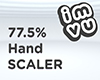 77.5% Hand Scaler