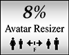 Avatar Scaler 8%