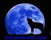 Blue Moon Wolf Couch Set