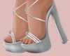 E* Silver Boho Sandals