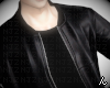 ん leathered in black