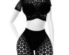 Sexy Blk Pattern Outfit