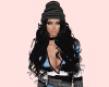 ABeanie+Hair Black