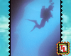 tall diver stamp
