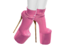 BARBIE PLASTIC PLATFORM