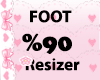 R. Foot scaler 90%