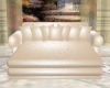 Cream Leather DBL Chaise
