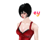 ada wong black hair
