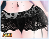 Ⓐ Leo Lace Skirt Blk