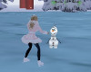 Skating with Olaf