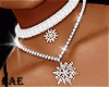 B| Snowflake Necklace