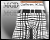 MGD:.Black & Grey Shorts