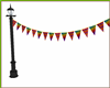 *K* Lamp Post Pennant