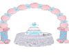 LWR}Gender Reveal Cake