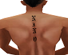 *Dc*back tattoo for him!