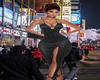 black new years dress